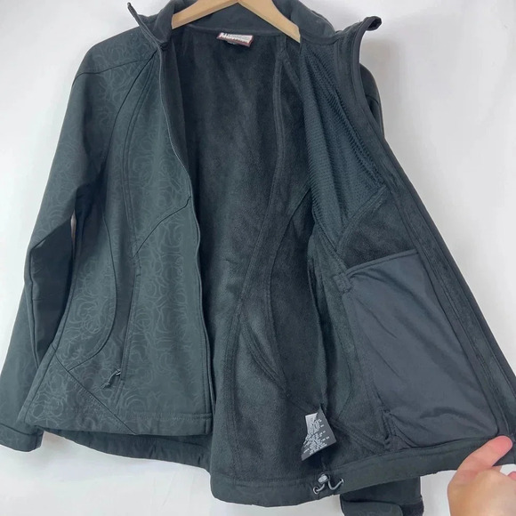 Double Diamond Black Ski Jacket Size M - Picture 8 of 10